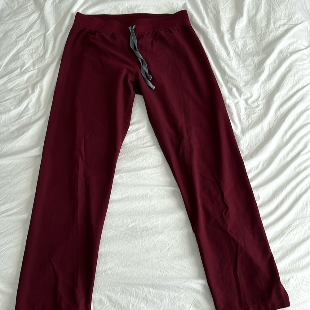 BURGUNDY LIVINGSTON FIGS PANTS